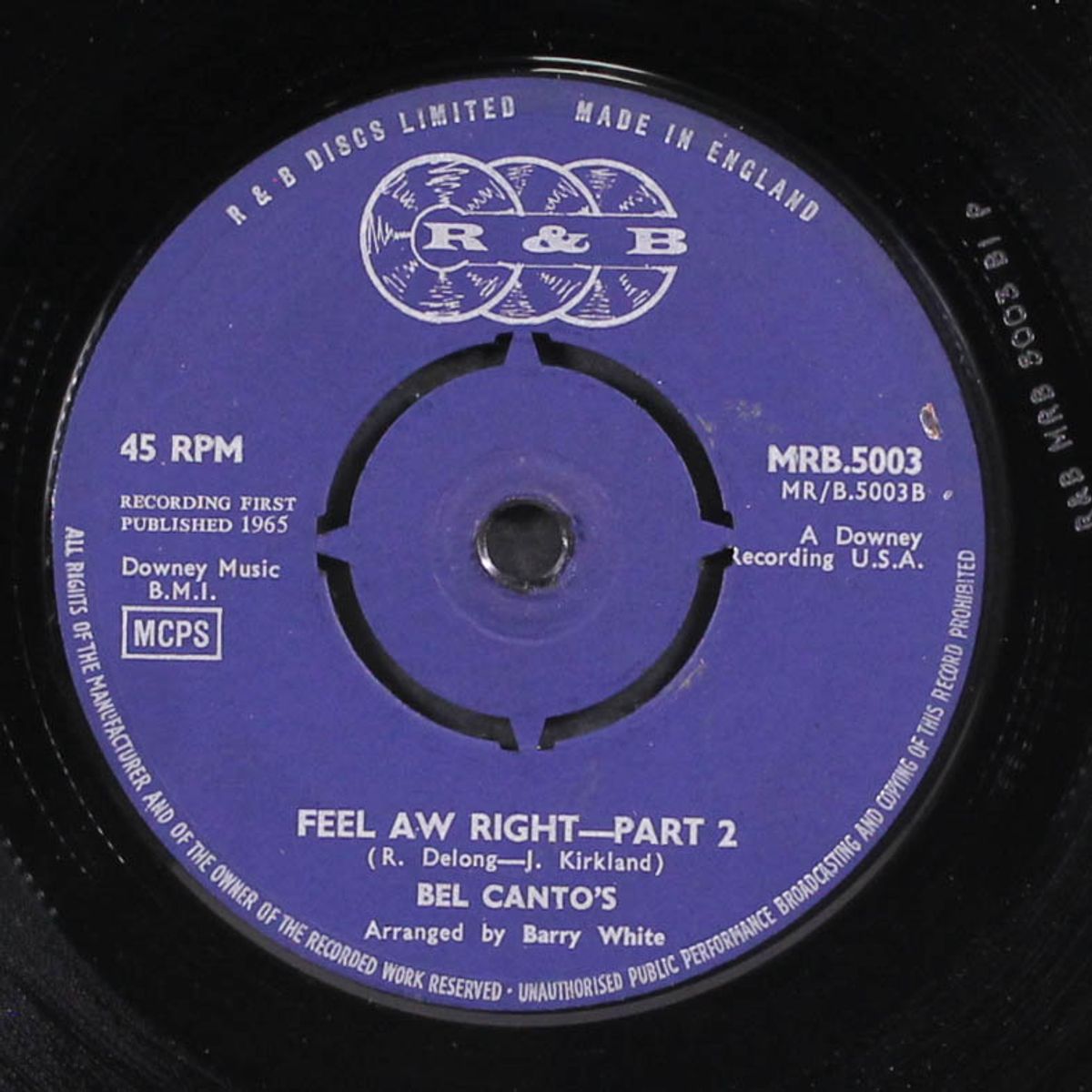 feel aw right / part 2 by BEL CANTO'S