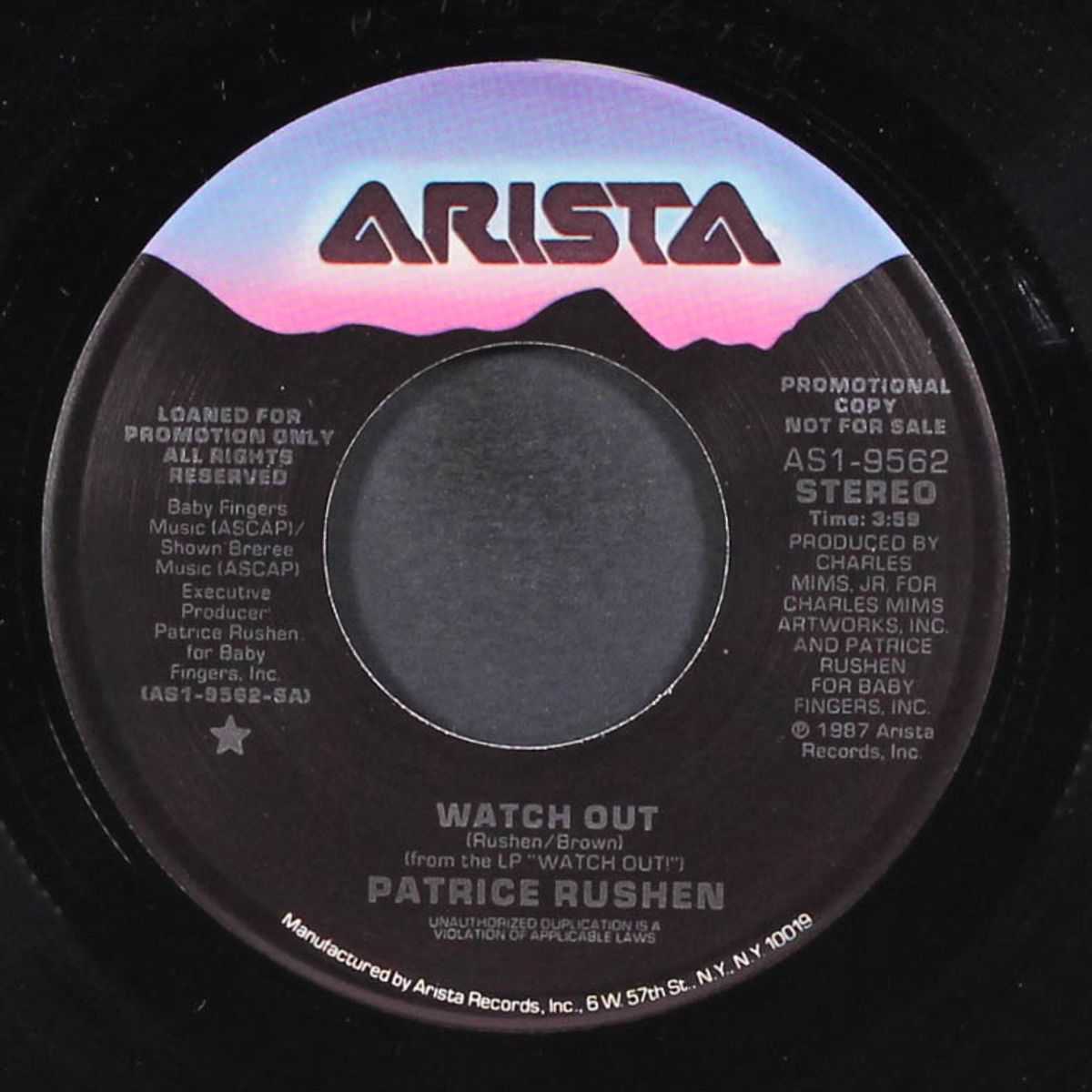 watch out / same by PATRICE RUSHEN