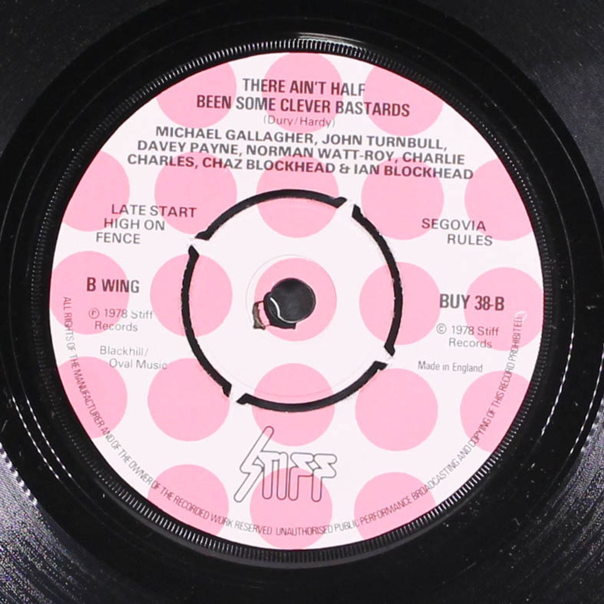 hit me with your rhythm stick by IAN DURY & BLOCKHEADS