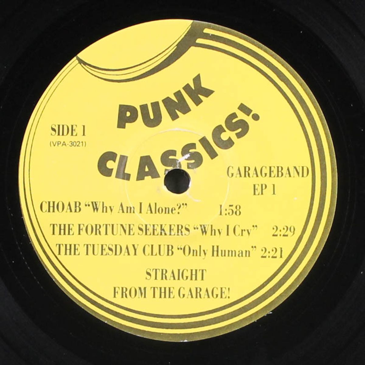 punk classics, vol. 1 - straight from the garage! by VARIOUS