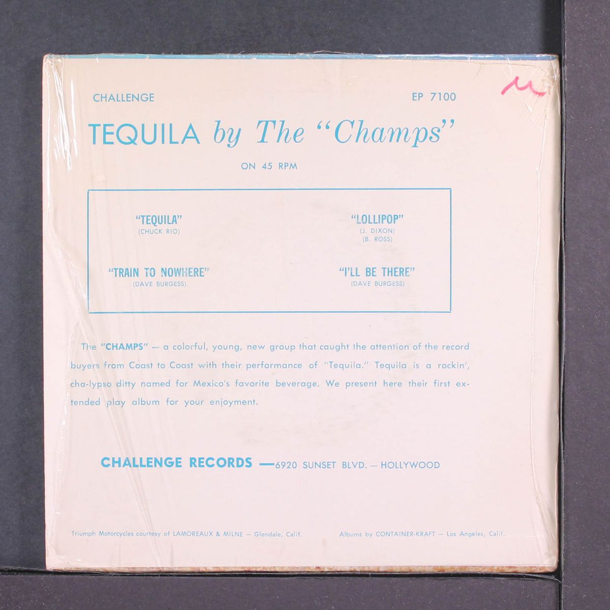 tequila by CHAMPS