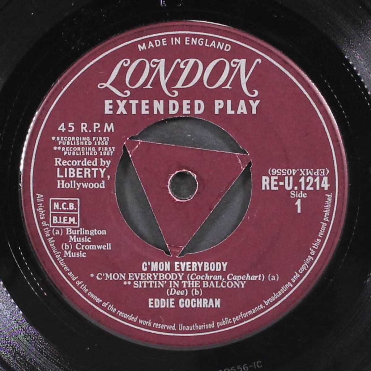 c'mon everybody by EDDIE COCHRAN