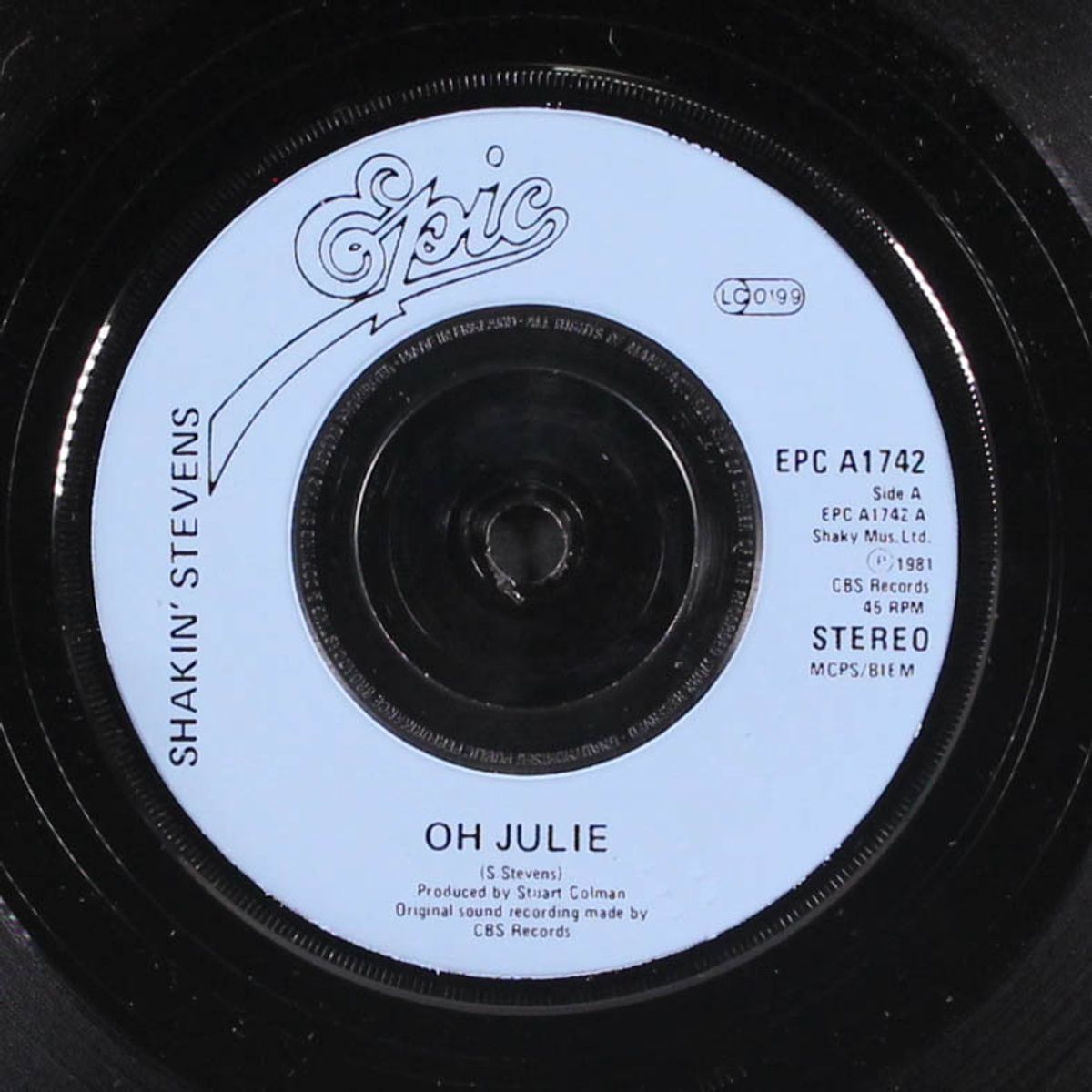 oh julie by SHAKIN' STEVENS