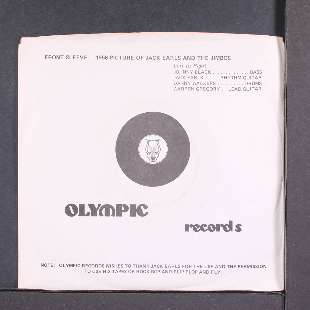 flip flop and fly / rock bop by JACK EARLS