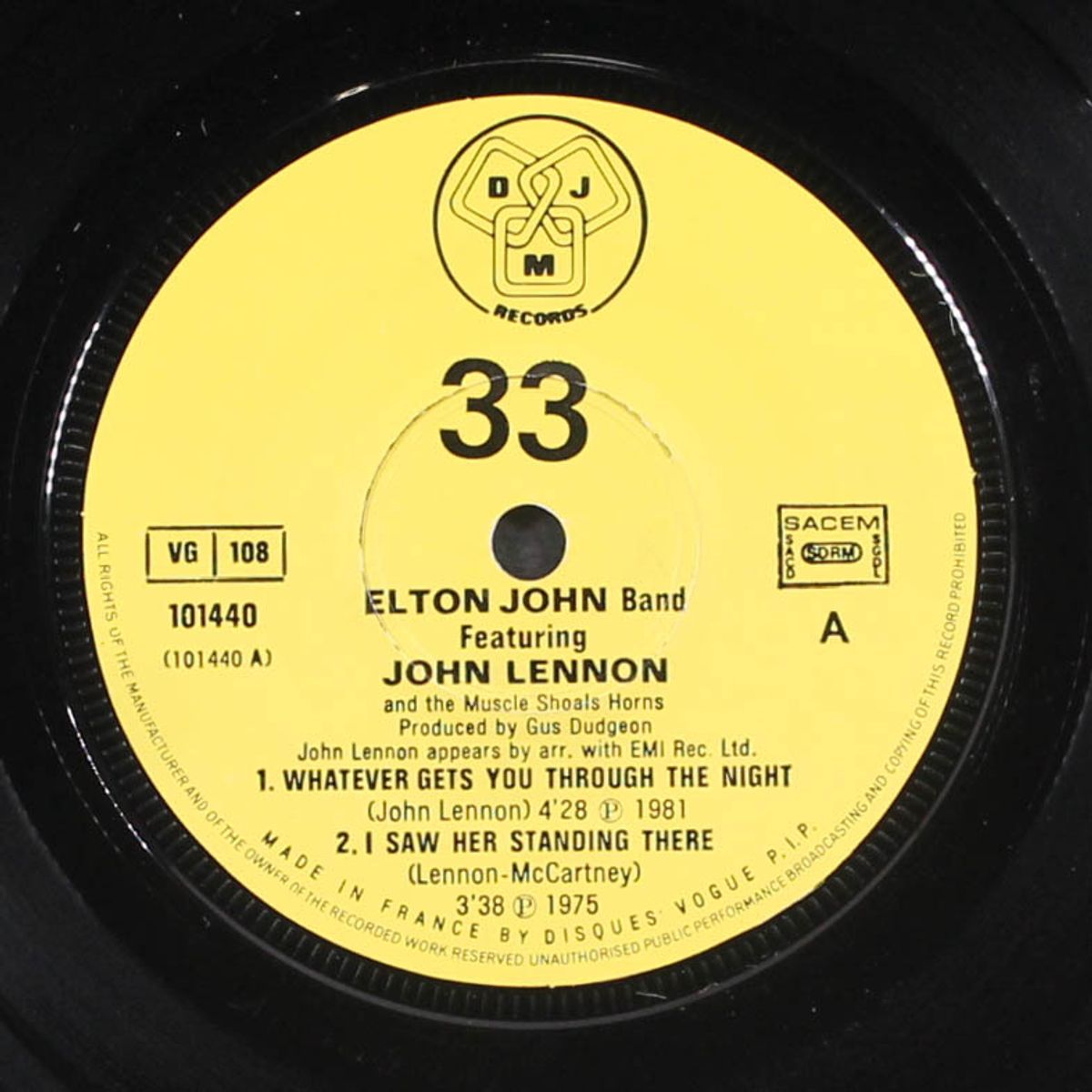 whatever gets you thru the night +2 by ELTON JOHN & JOHN LENNON