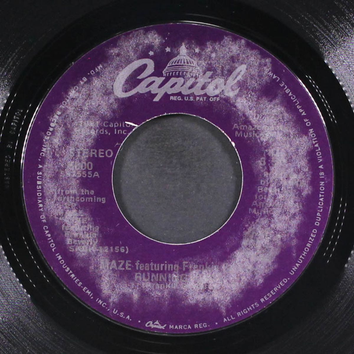 running away / family by MAZE W/ FRANKIE BEVERLY