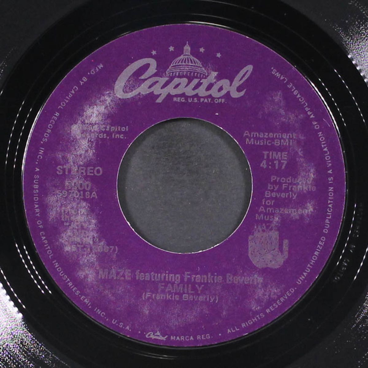 running away / family by MAZE W/ FRANKIE BEVERLY