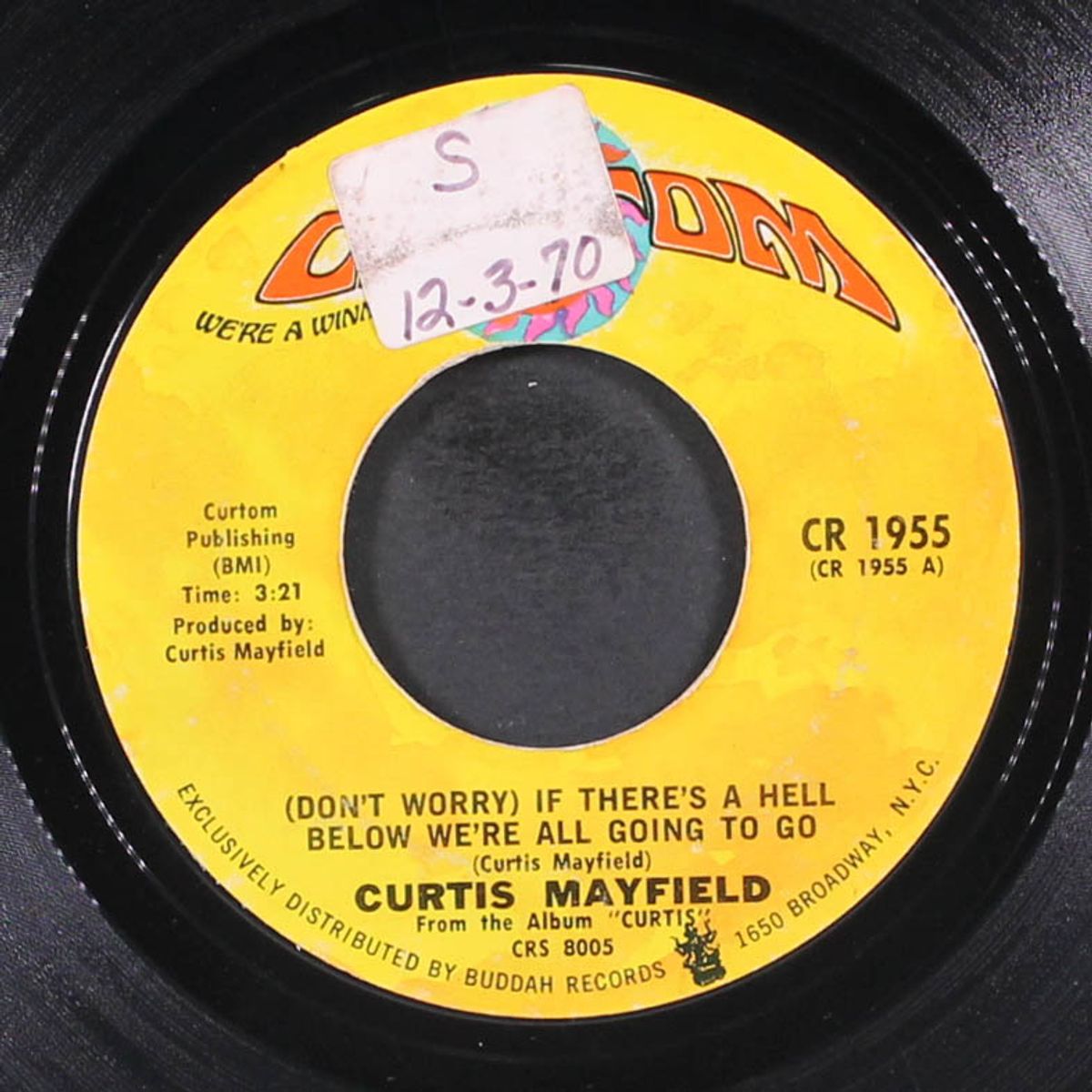 (don't worry) if there's a hell below we're all going to go by CURTIS MAYFIELD