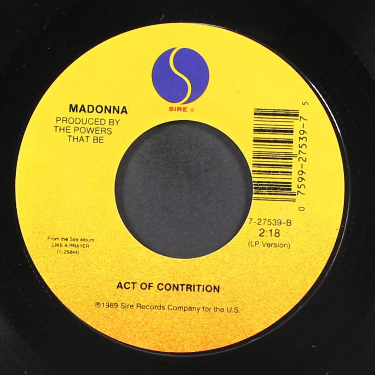 like a prayer / act of contrition by MADONNA