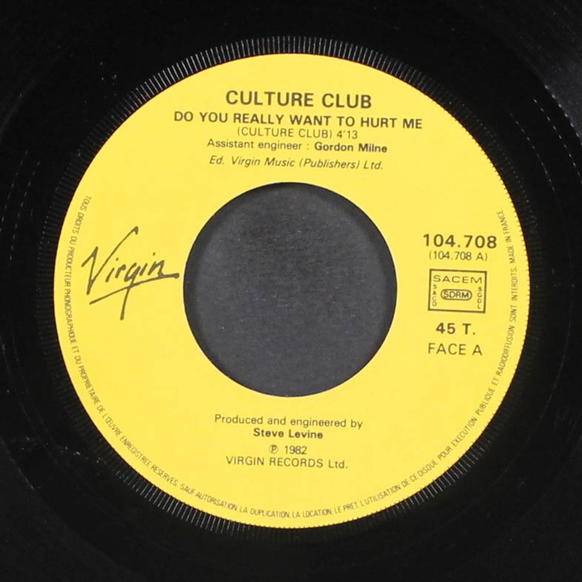 do you really want to hurt me by CULTURE CLUB