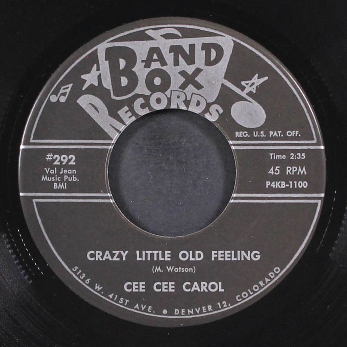 the right guy / crazy little old feeling by CEE CEE CAROL