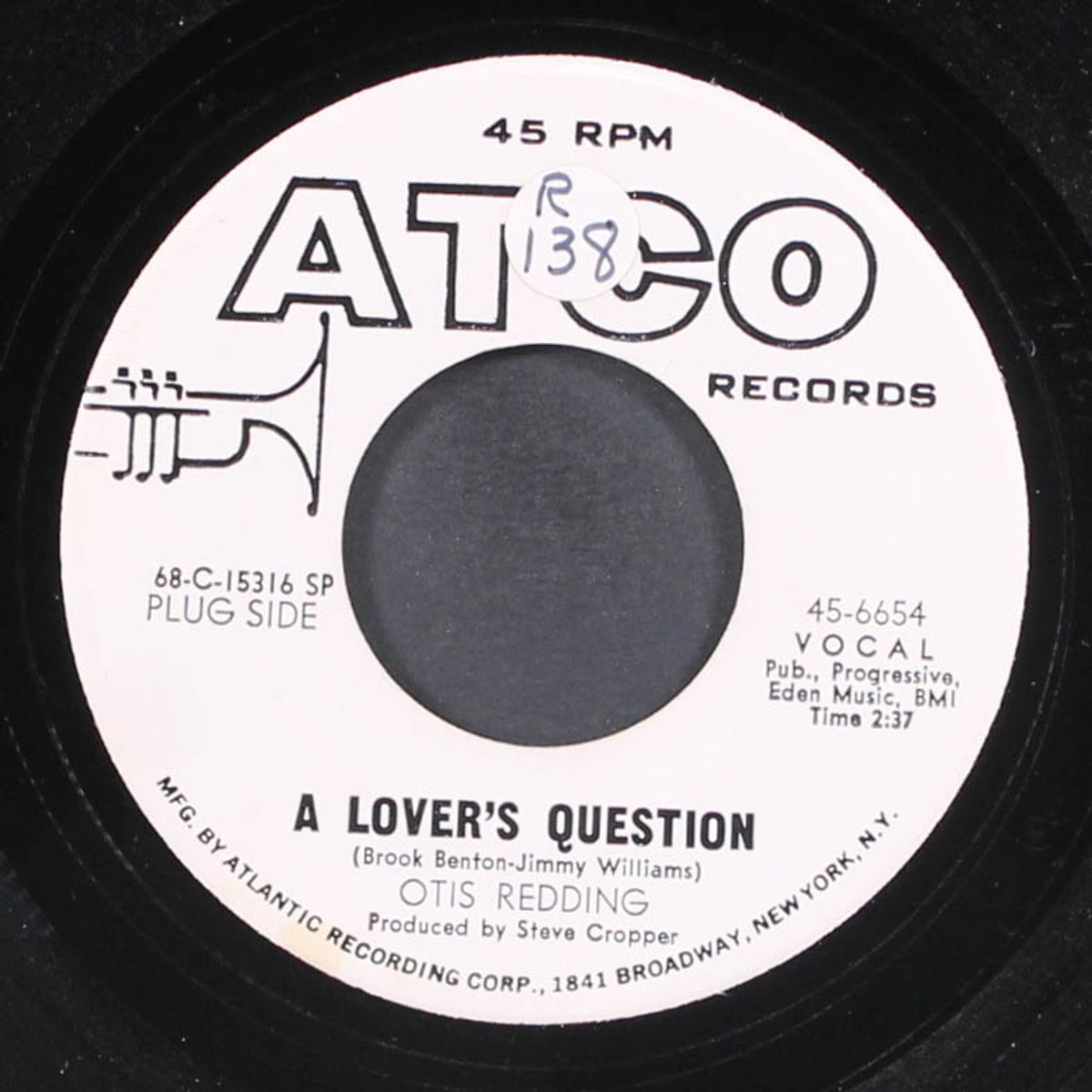 a lover's question by OTIS REDDING