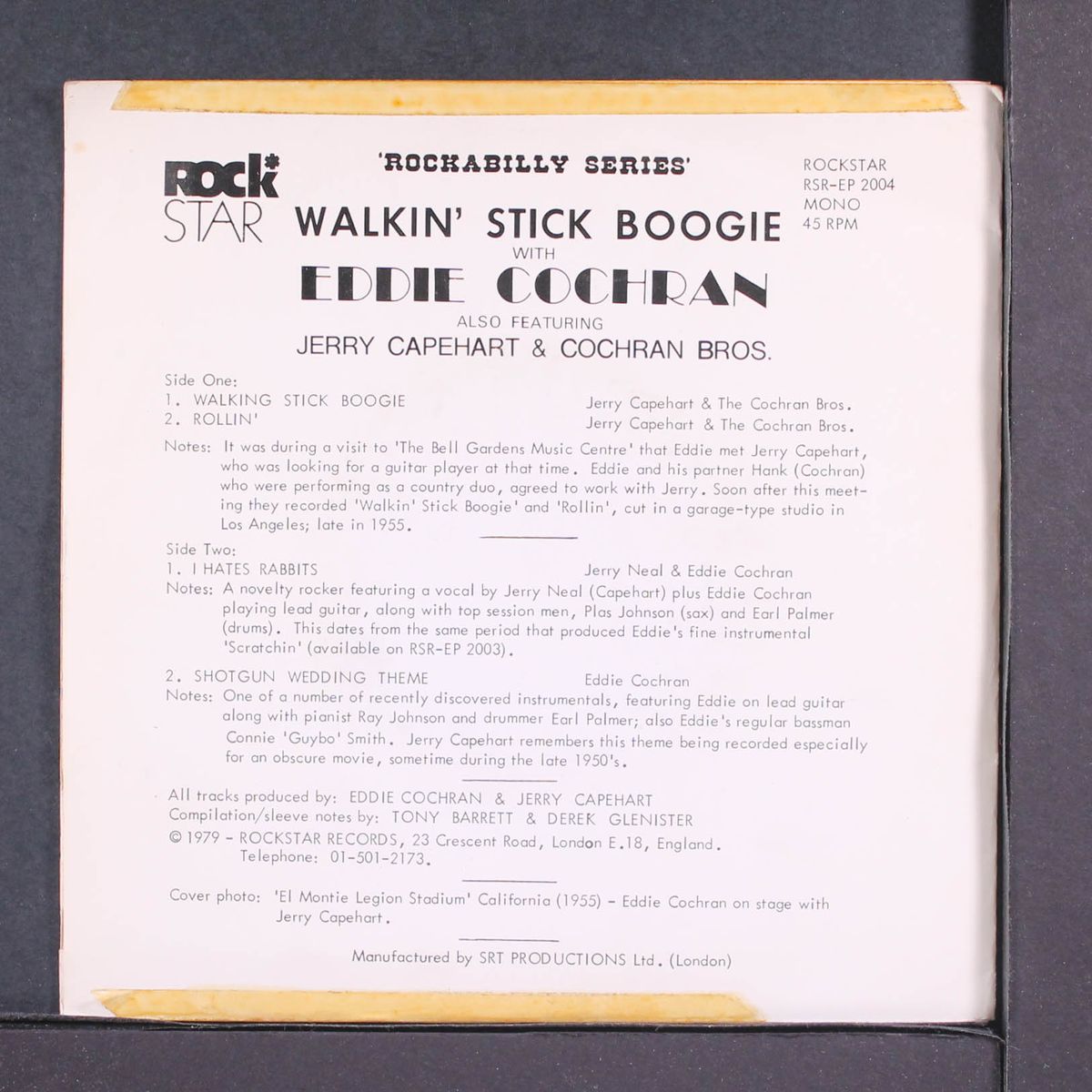 walking stick boogie by EDDIE COCHRAN