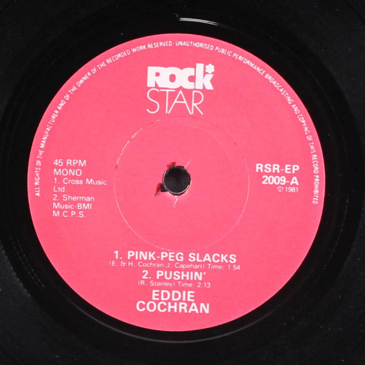 pink-peg slacks +3 by EDDIE COCHRAN