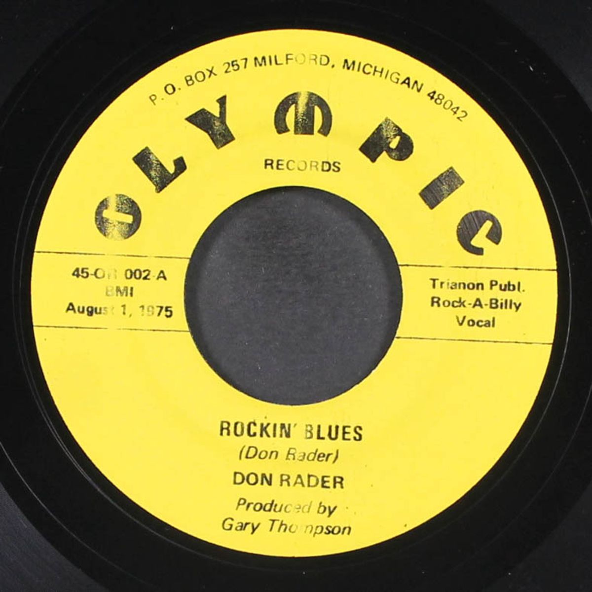rockin' blues / don't i know you by DON RADER