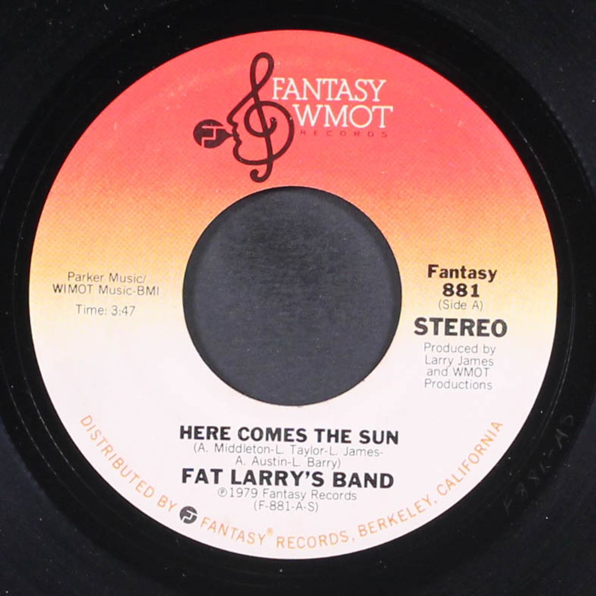 here comes the sun / everything is disco by FAT LARRY'S BAND
