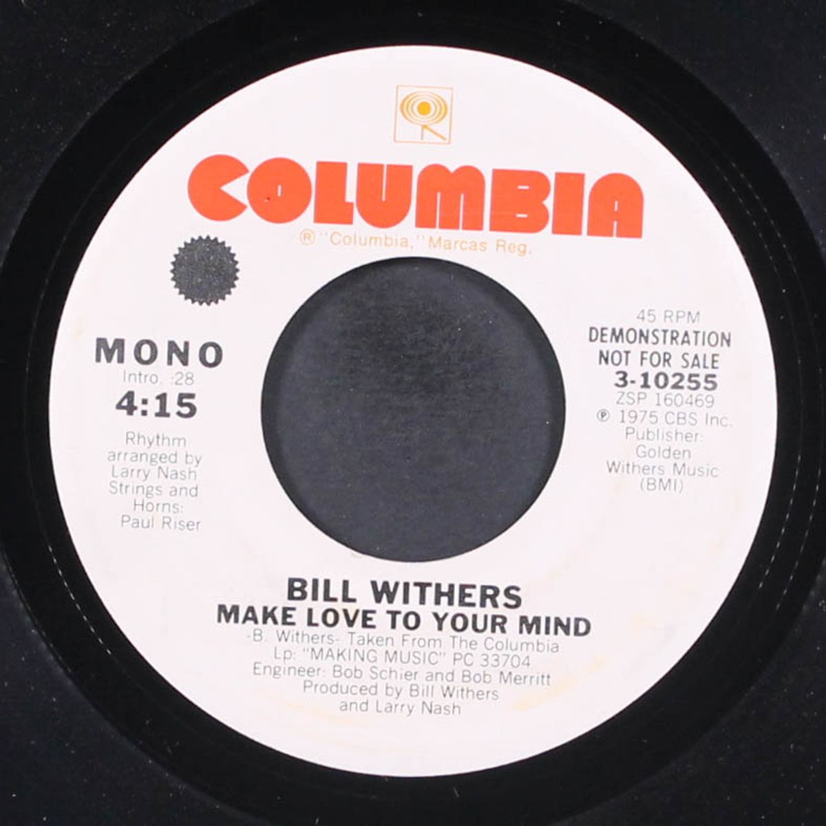 make love to your mind / mono by BILL WITHERS