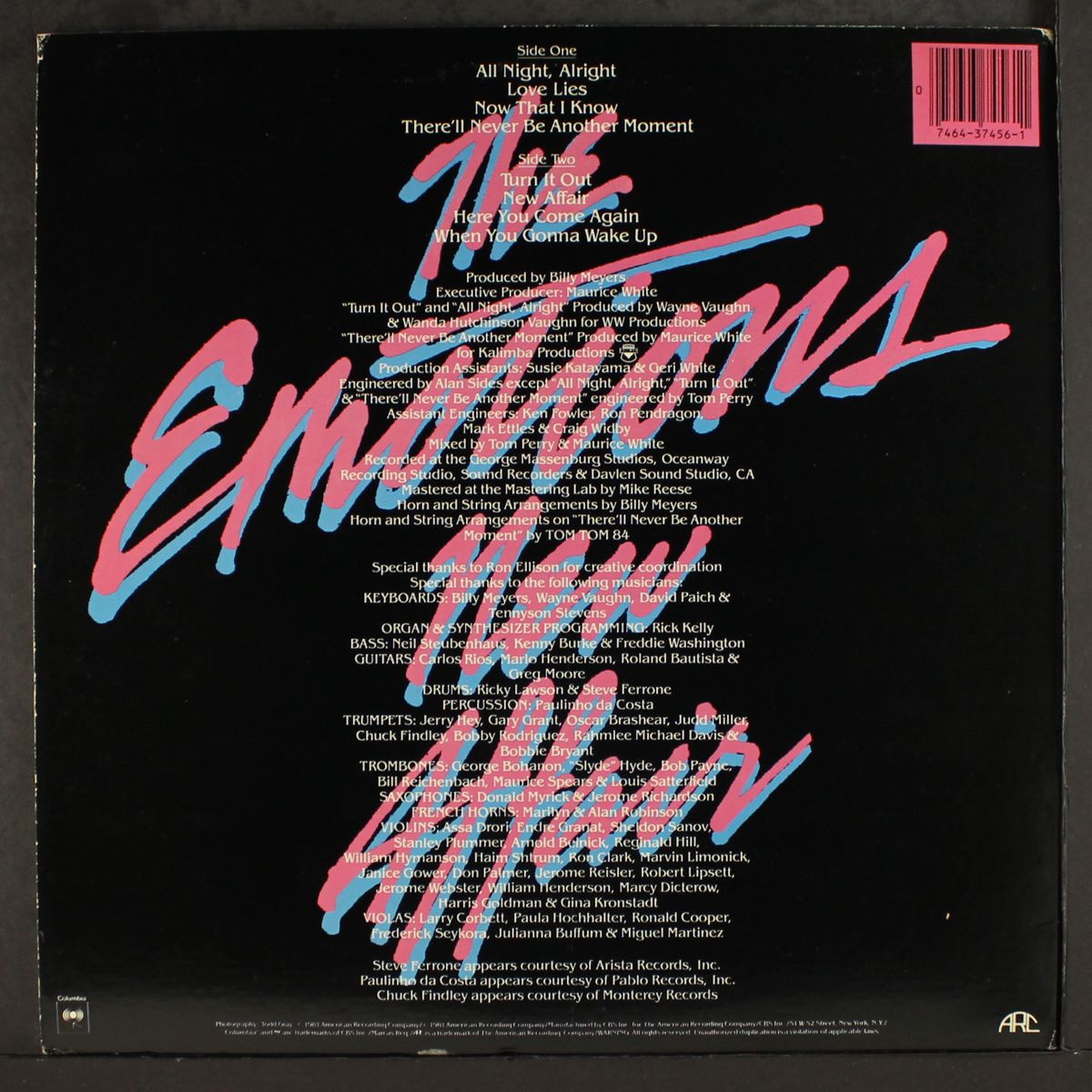 new affair by EMOTIONS