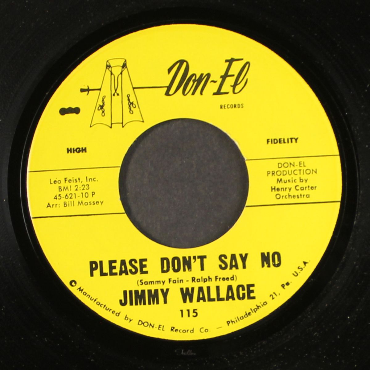 please don't say no / the meaning of love by JIMMY WALLACE