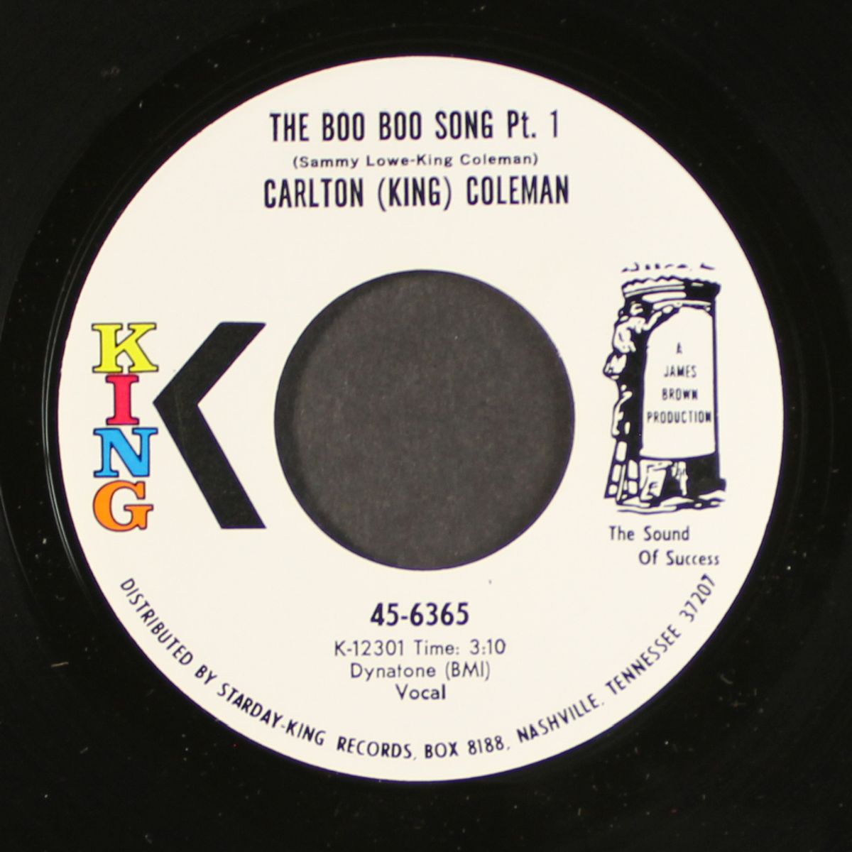 the boo boo song / rock gospel mash by CARLTON (KING) COLEMAN
