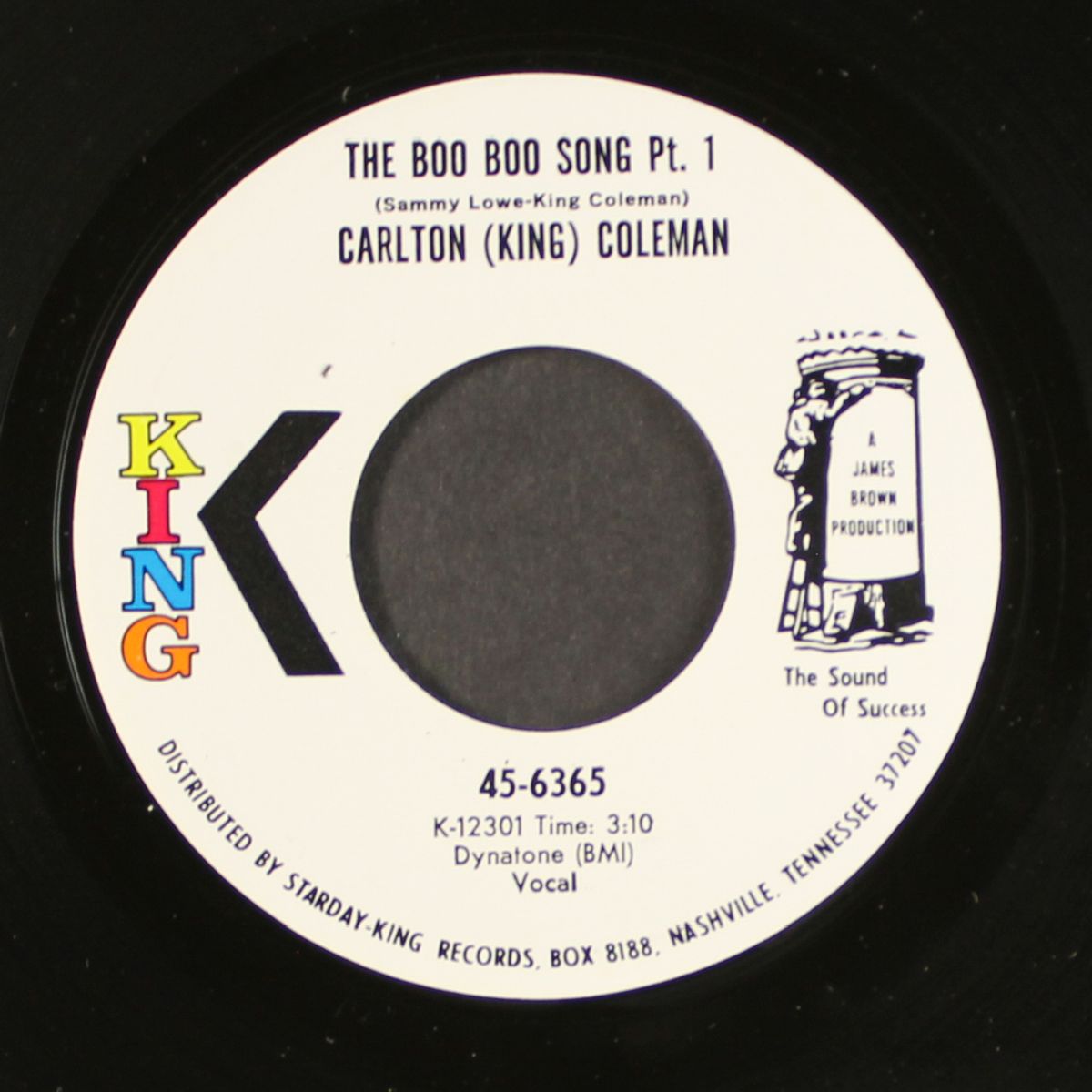 the boo boo song / rock gospel mash by CARLTON (KING) COLEMAN