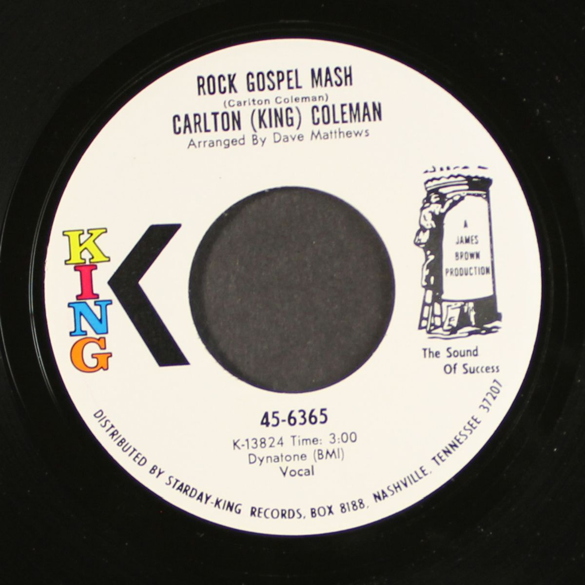 the boo boo song / rock gospel mash by CARLTON (KING) COLEMAN