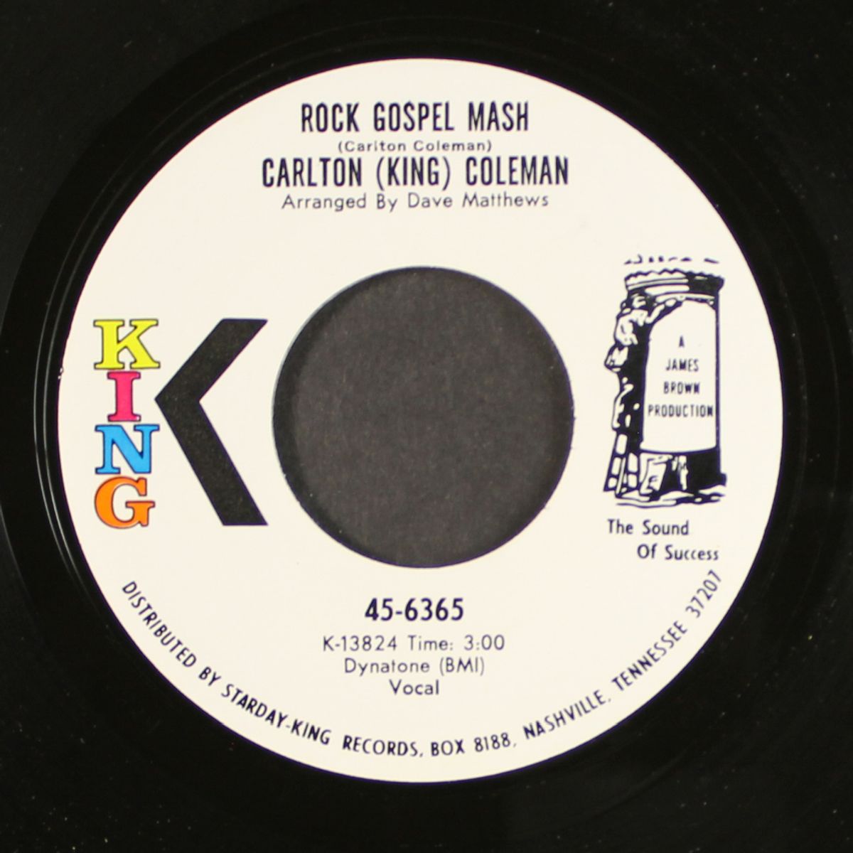 the boo boo song / rock gospel mash by CARLTON (KING) COLEMAN