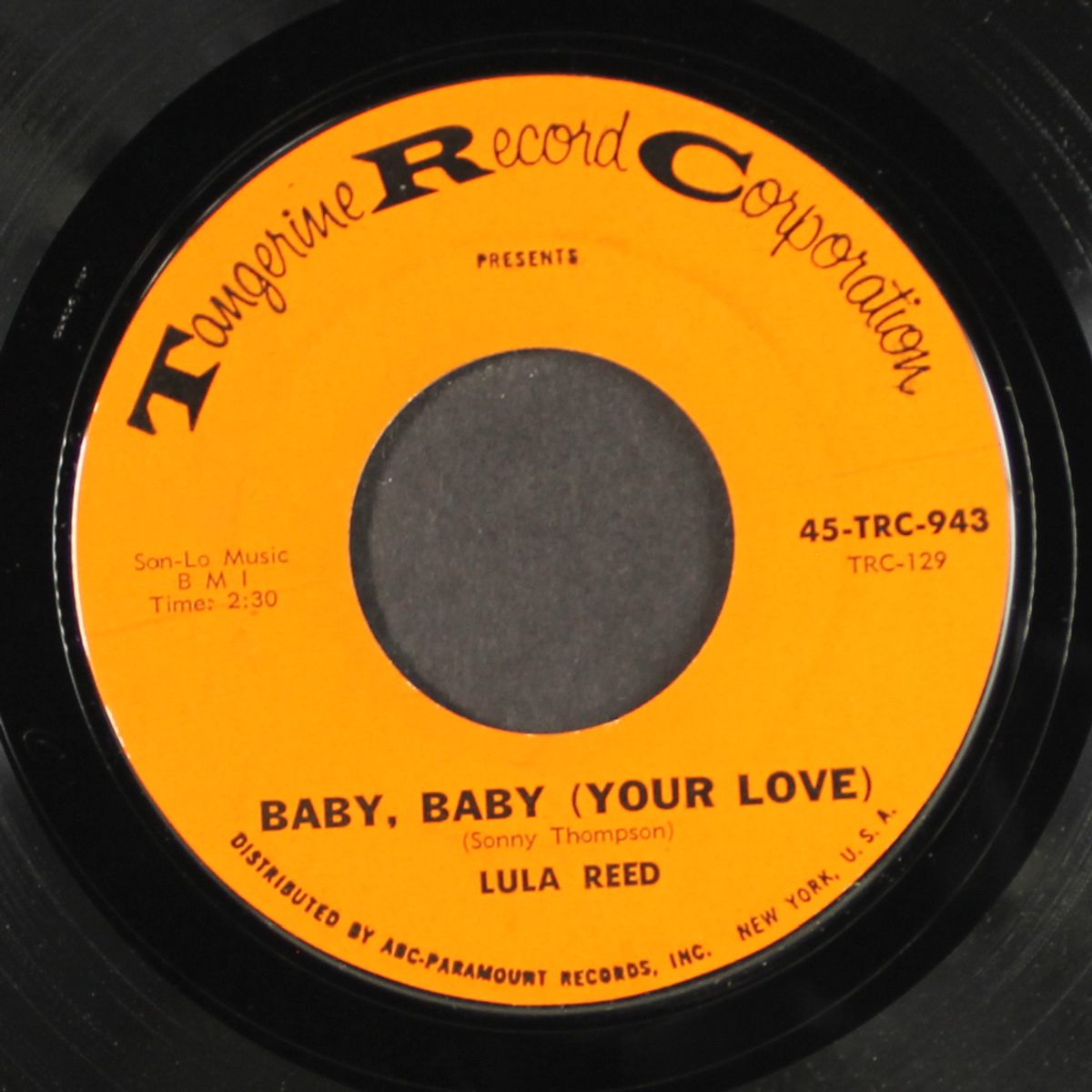 baby, baby / call me darlin' by LULA REED