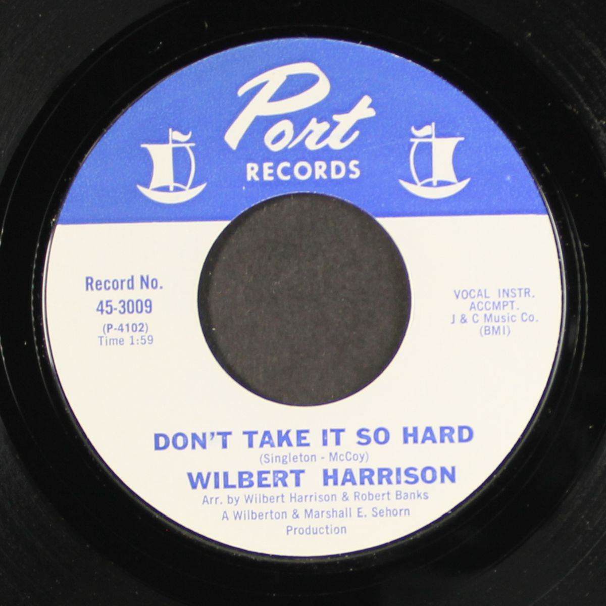sugar lump / don't take it so hard / by WILBERT HARRISON