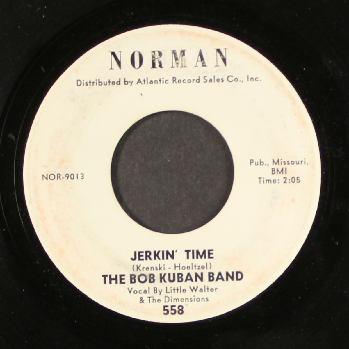 turn on your love light / jerkin' time by BOB KUBAN BAND