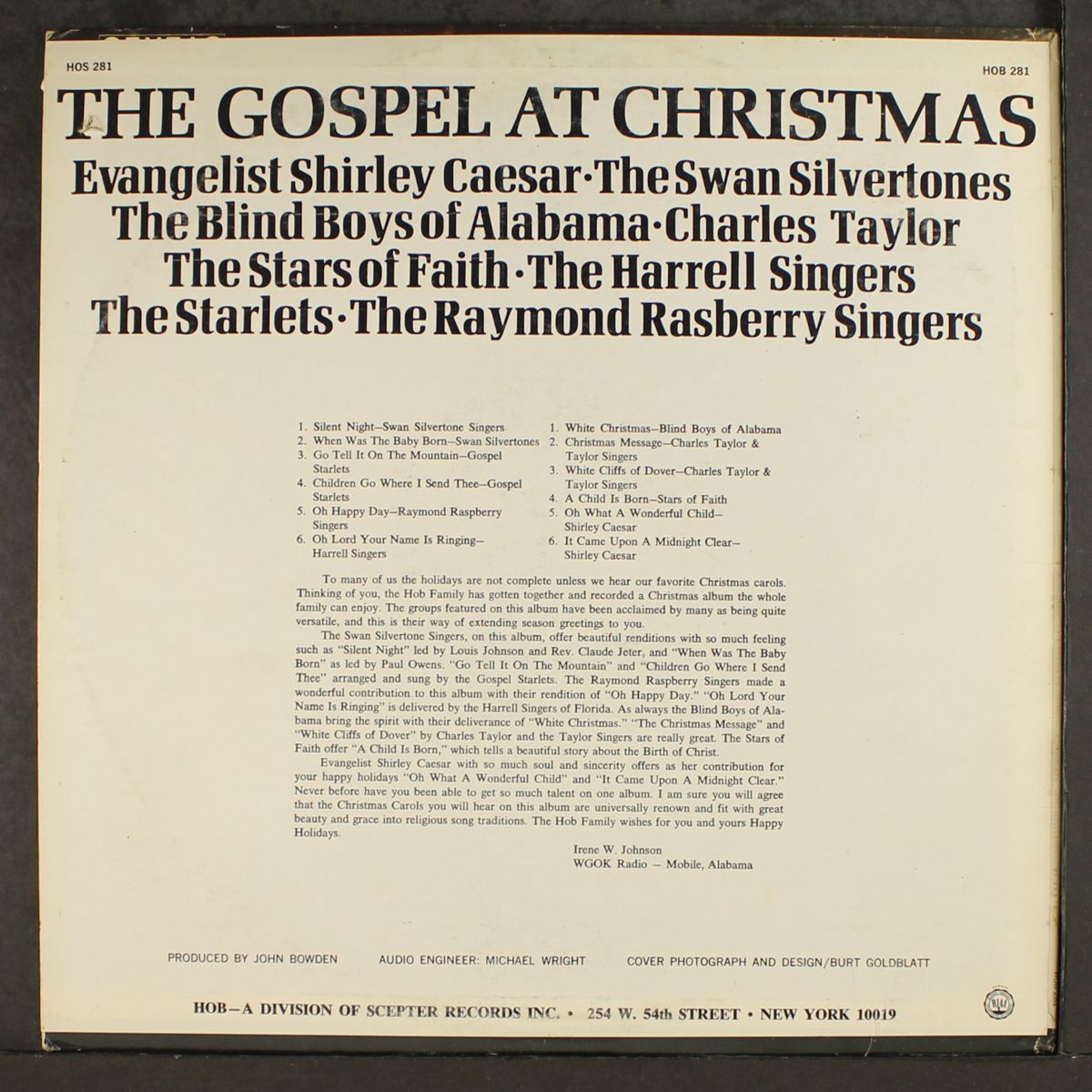 the gospel at christmas by VARIOUS