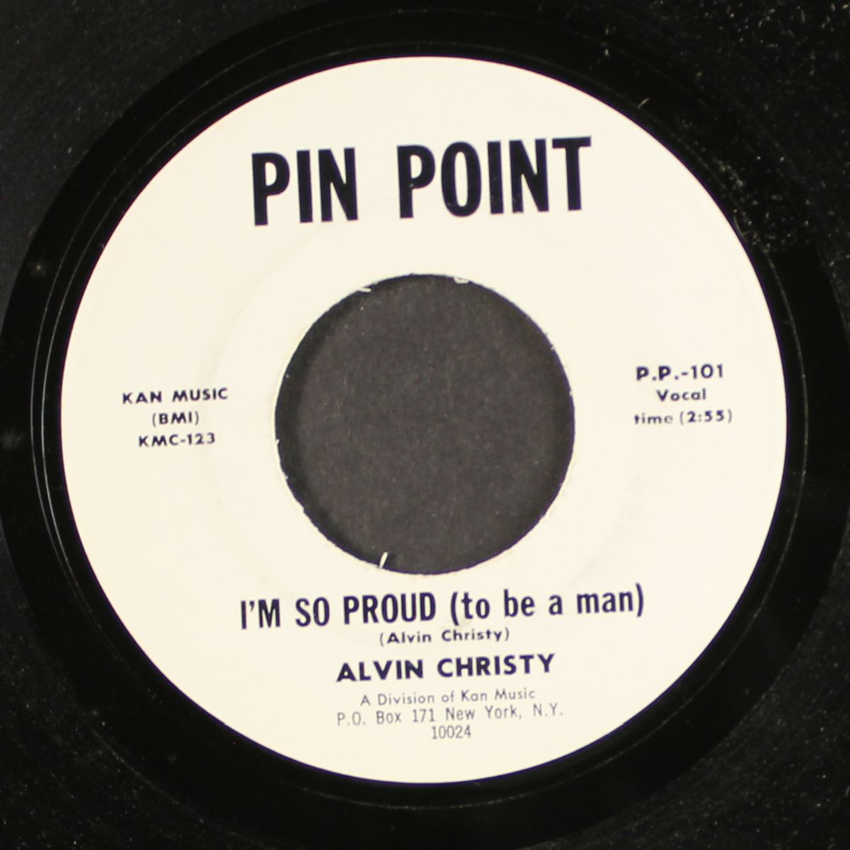 i don't know what you got / i'm so proud by ALVIN CHRISTY