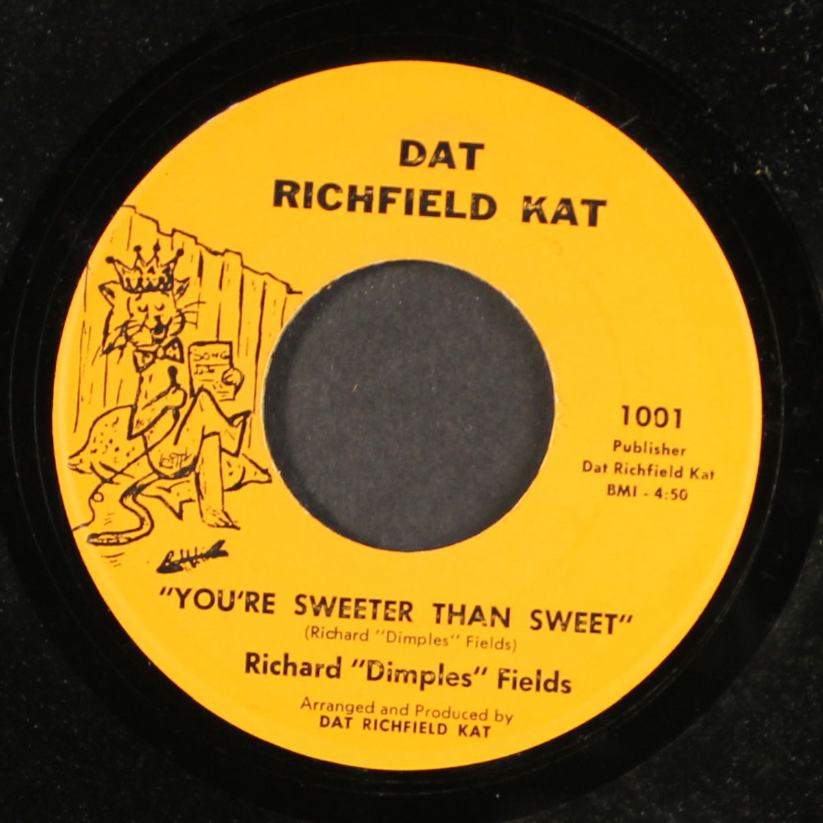 you're sweeter than sweet / ain't that what you said by RICHARD 'DIMPLES' FIELDS
