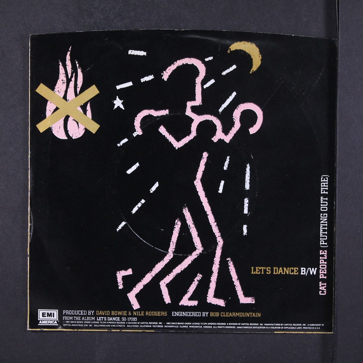 let's dance / same by DAVID BOWIE