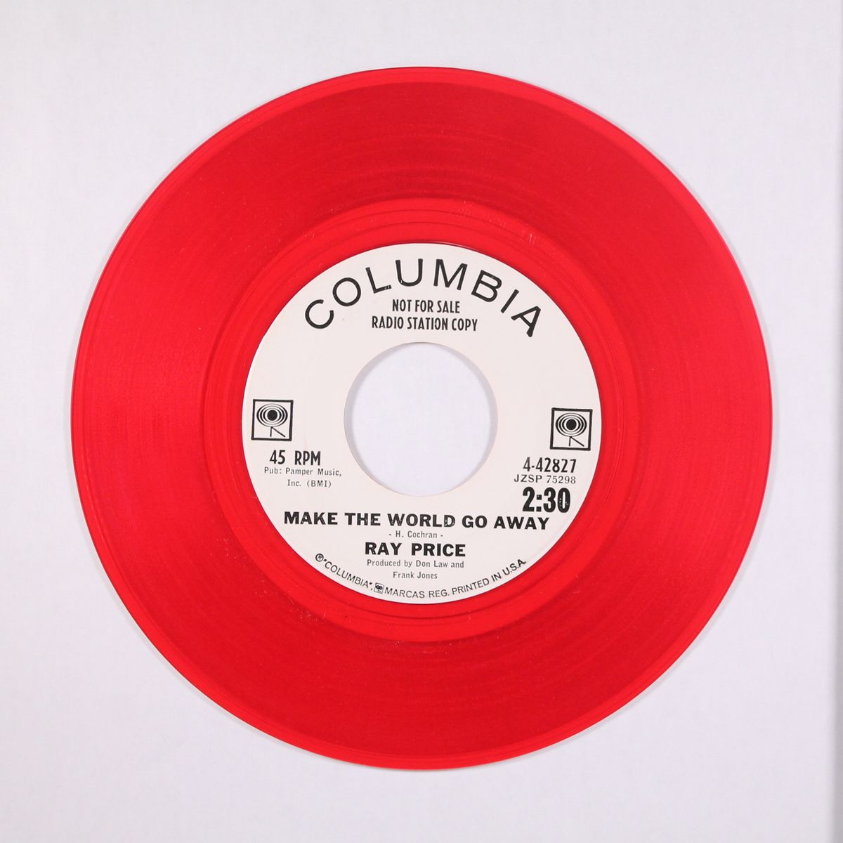 make the world go away by RAY PRICE
