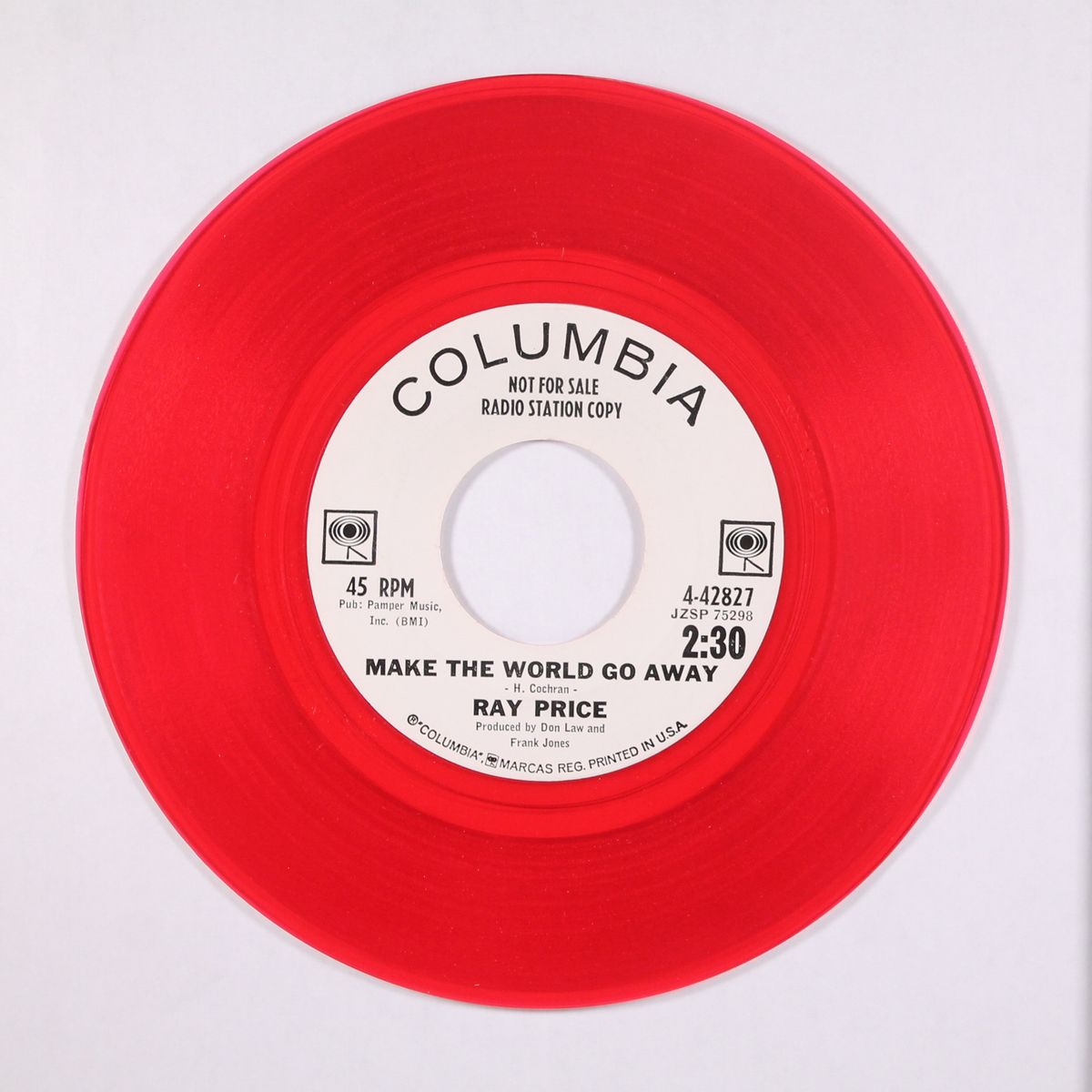 make the world go away by RAY PRICE