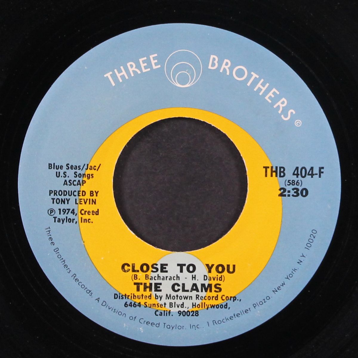close to you / first time i ever saw your face by CLAMS