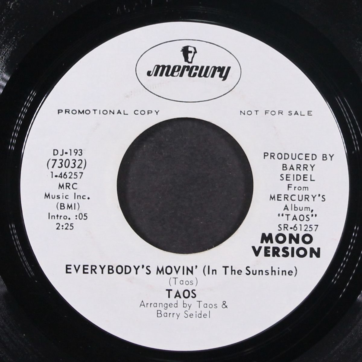 everybody's movin' (in the sunshine) by TAOS