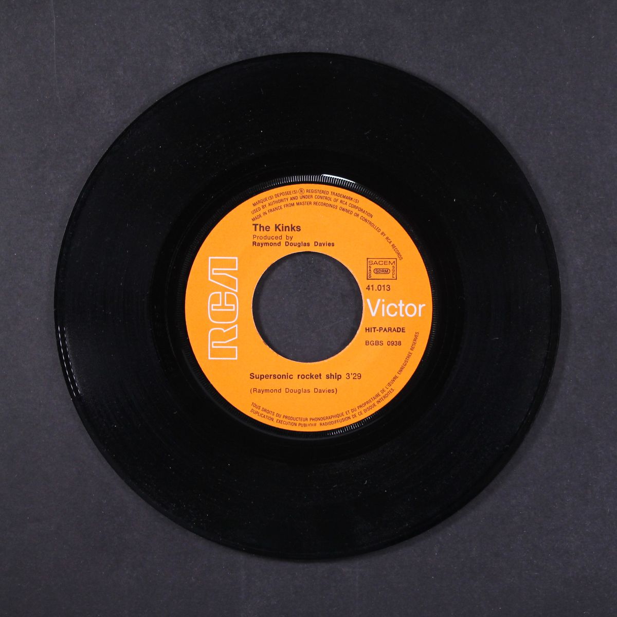 supersonic rocket ship / 20th century man by KINKS