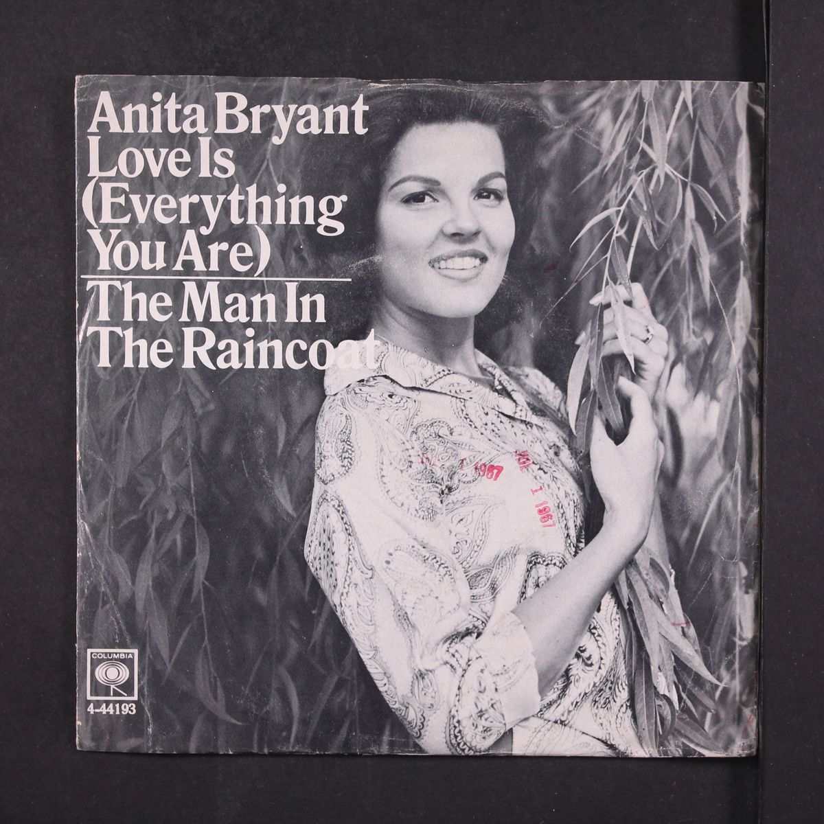 love is (everything you are / man in a raincoat) by ANITA BRYANT