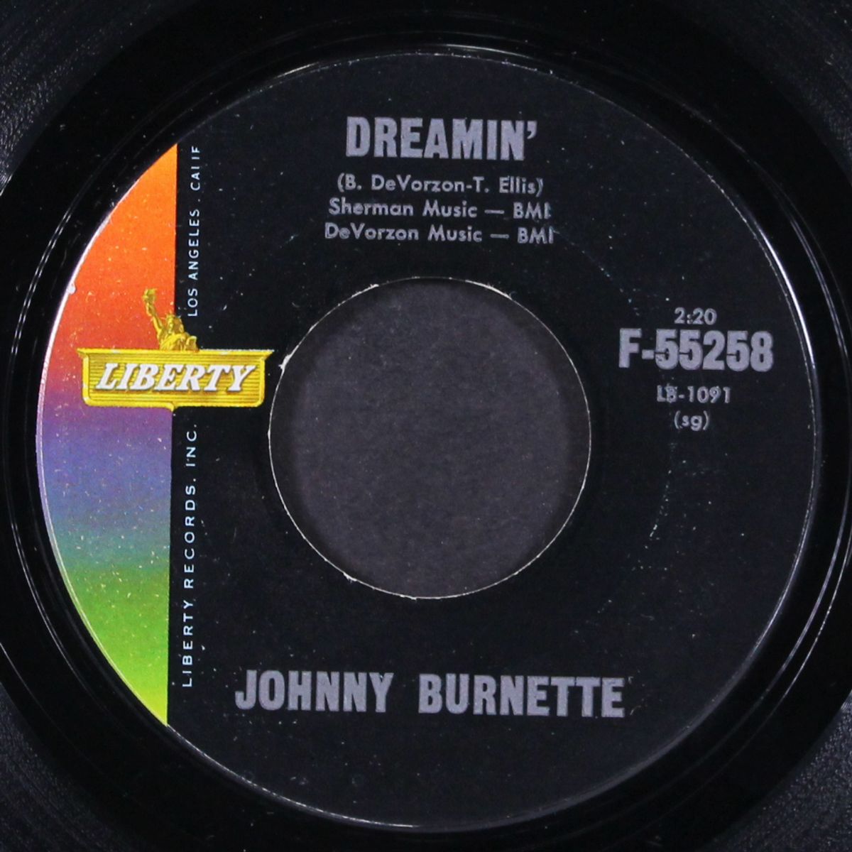 dreamin' / cincinatti fireball by JOHNNY BURNETTE
