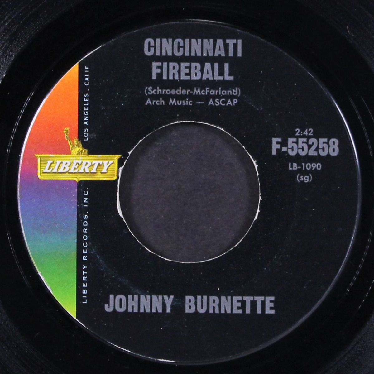 dreamin' / cincinatti fireball by JOHNNY BURNETTE