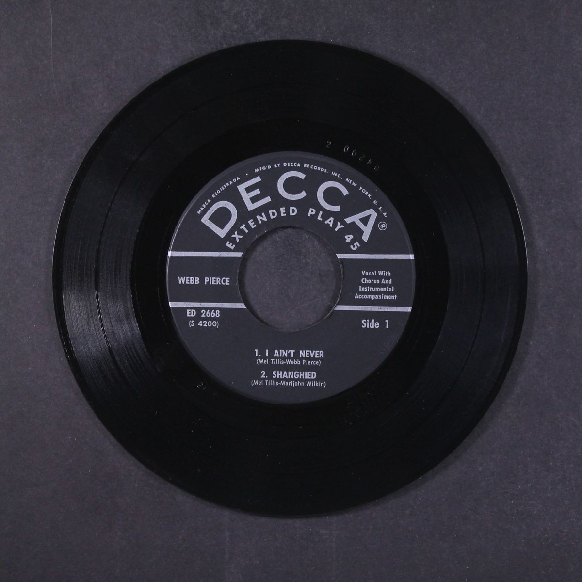 webb pierce by WEBB PIERCE