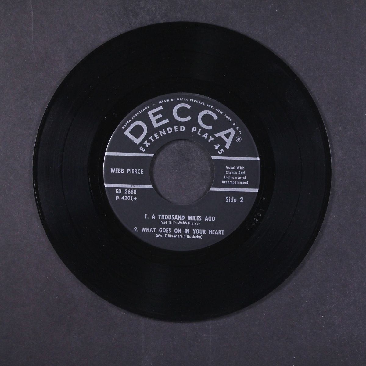 webb pierce by WEBB PIERCE