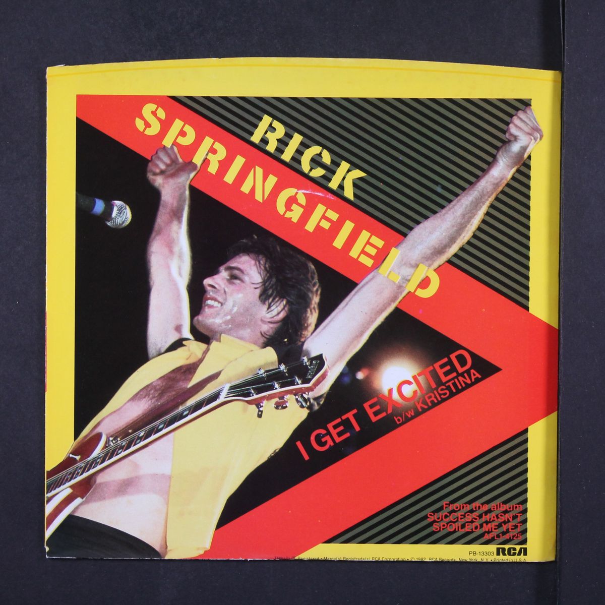 i get excited / kristina by RICK SPRINGFIELD
