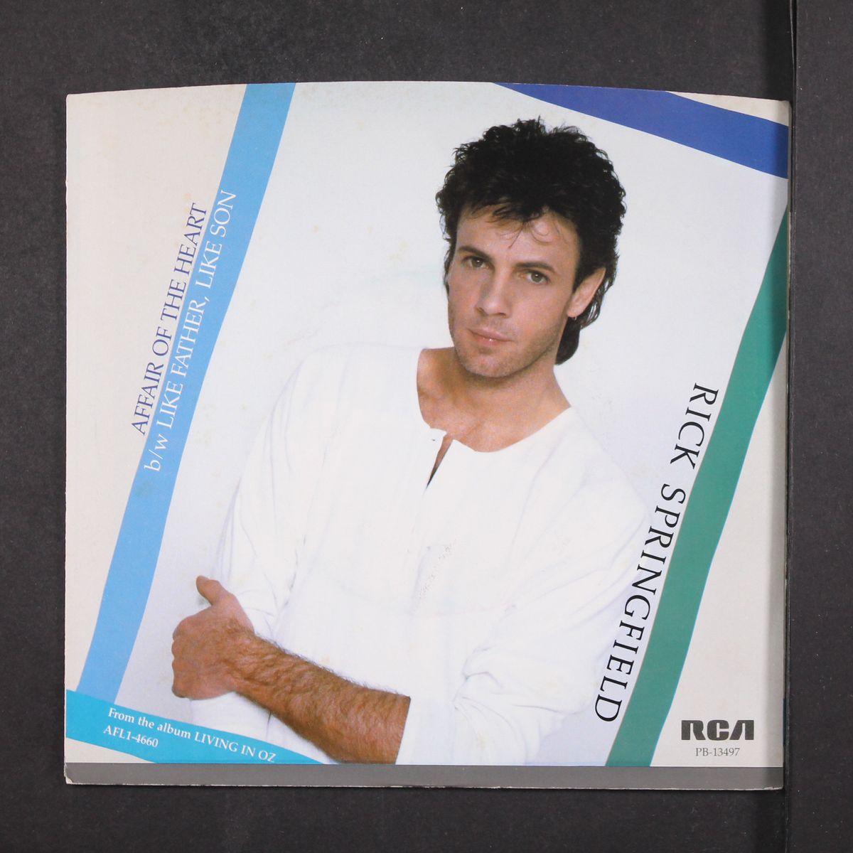 affair of the heart / like father like son by RICK SPRINGFIELD