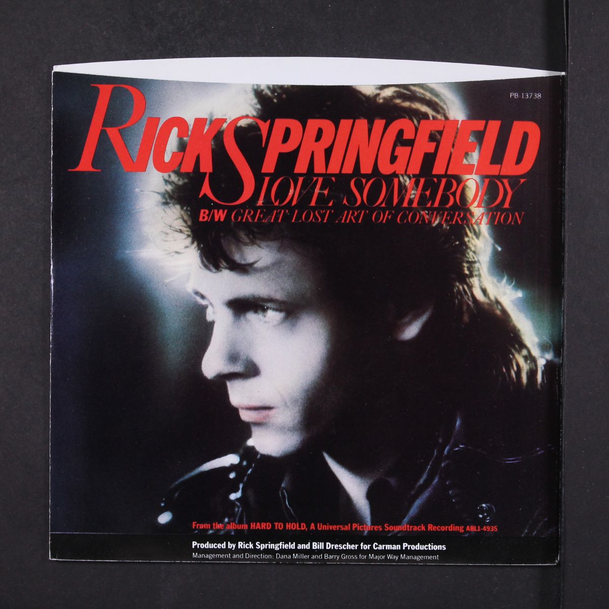 love somebody by RICK SPRINGFIELD
