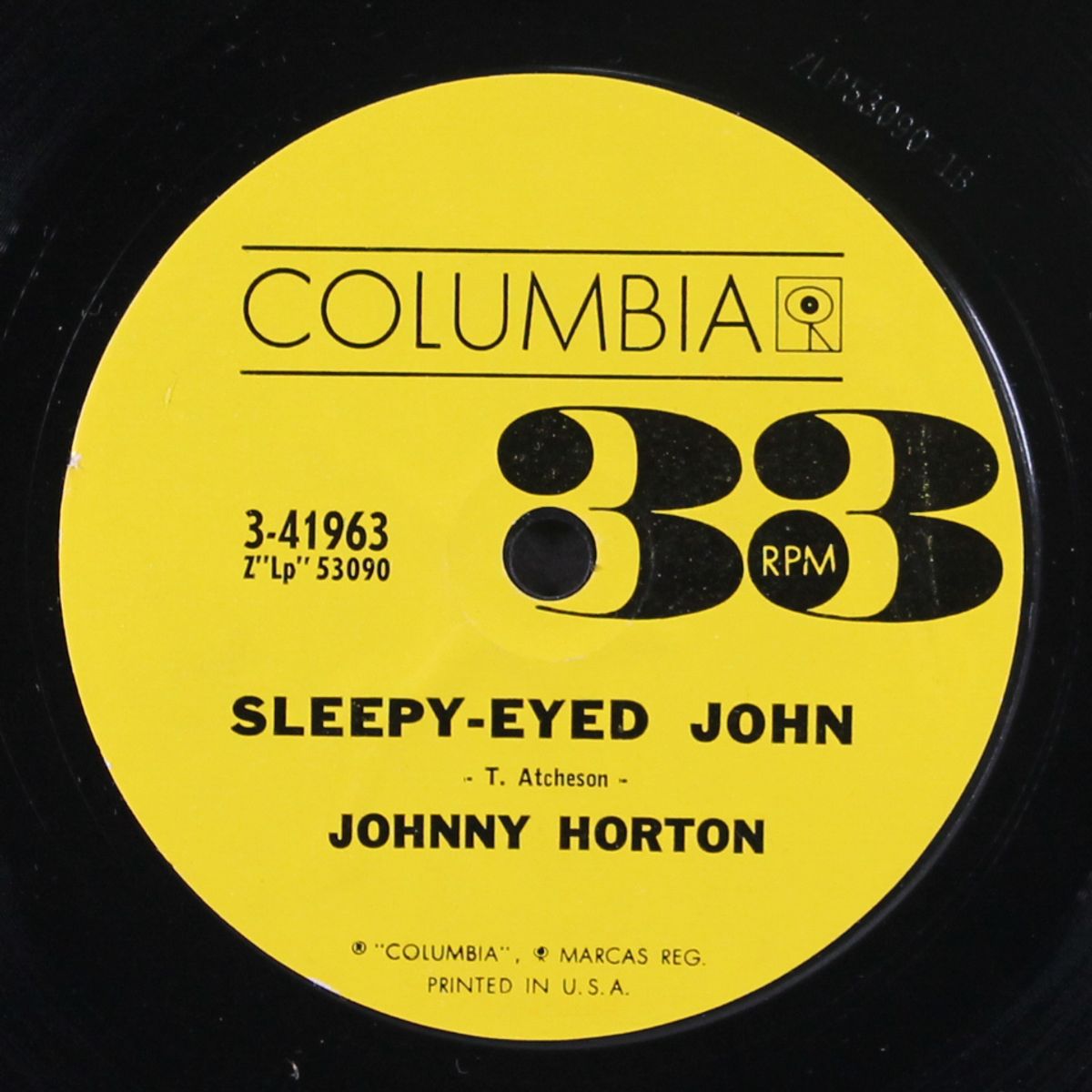 sleepy-eyed john by JOHNNY HORTON