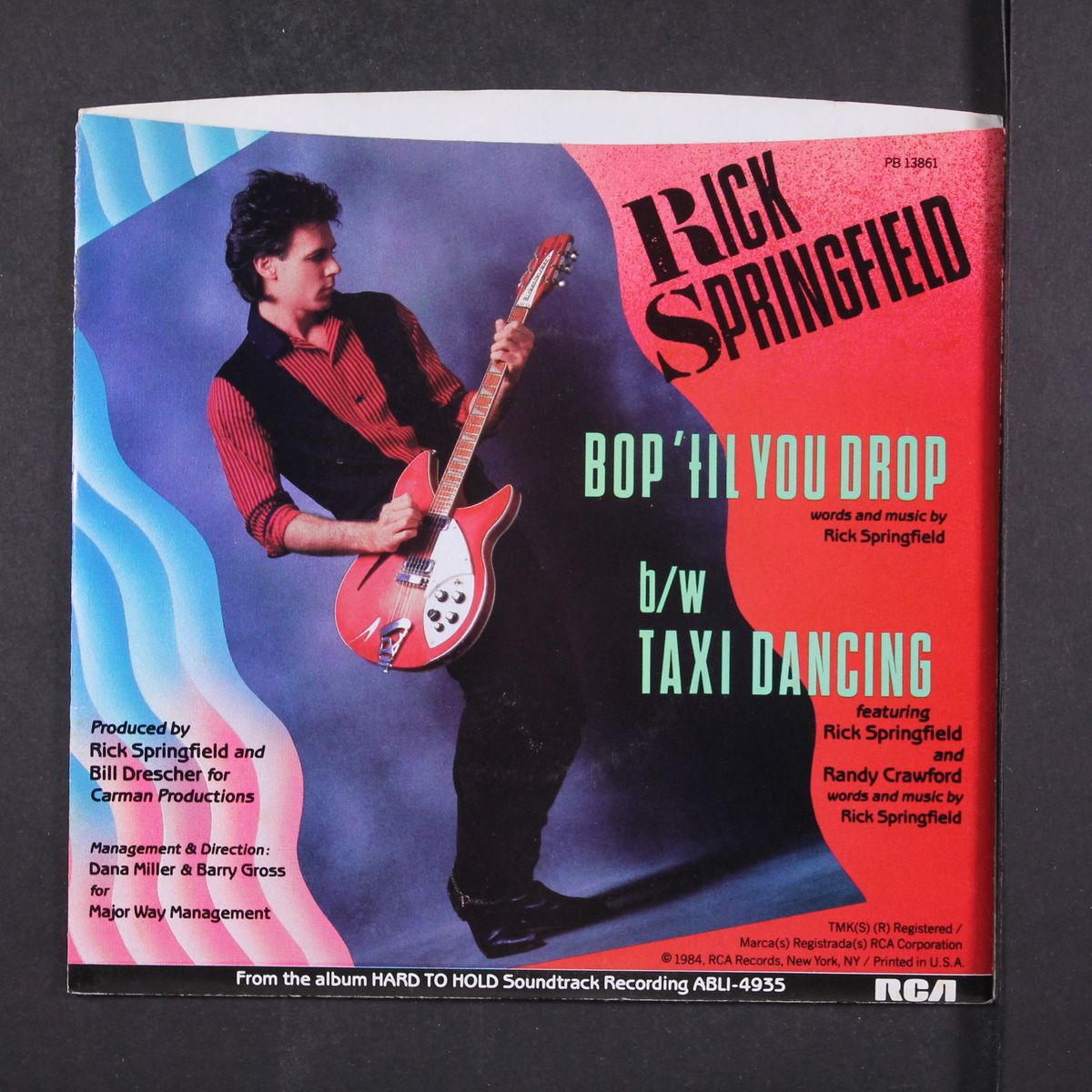 bop til you drop by RICK SPRINGFIELD
