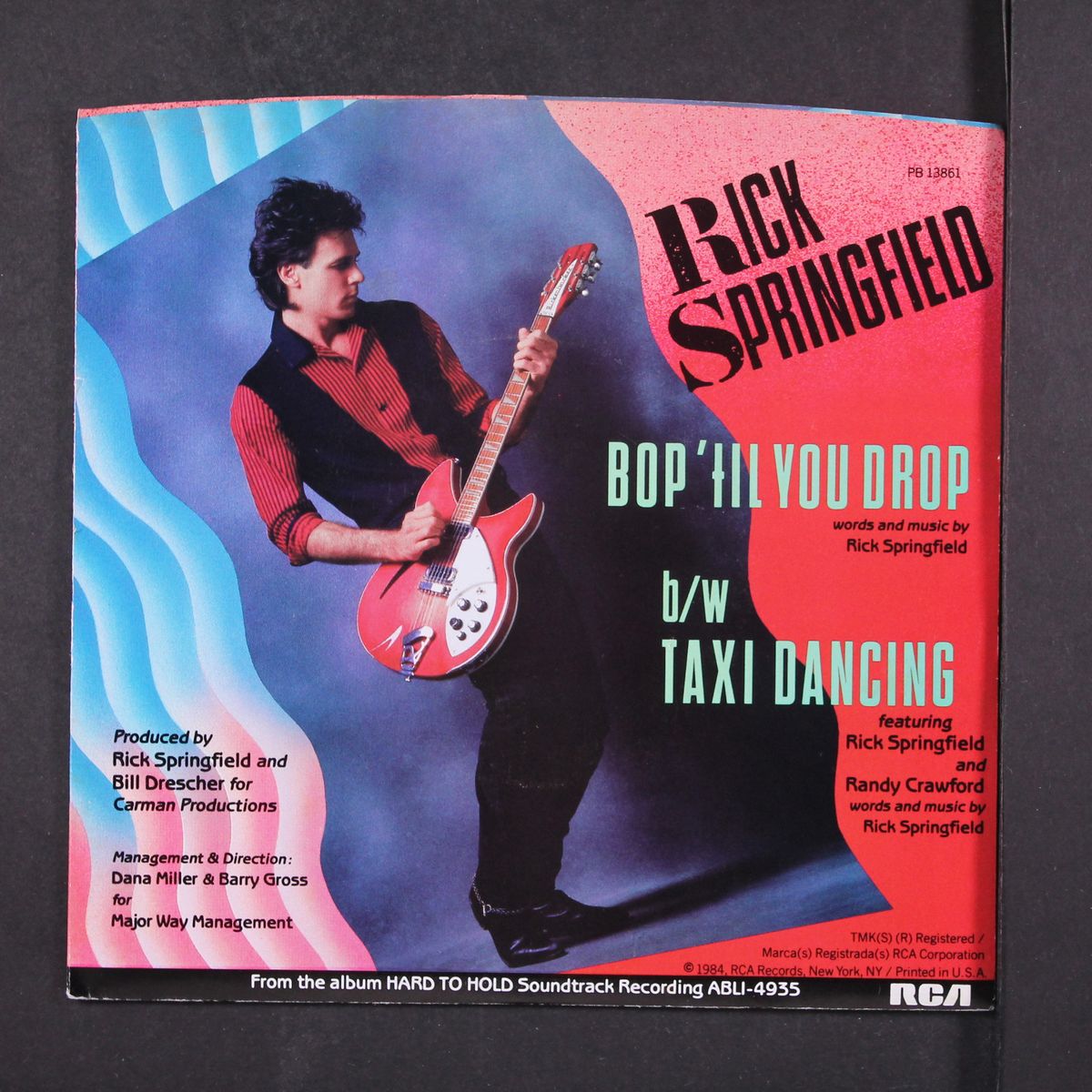 bop til you drop by RICK SPRINGFIELD